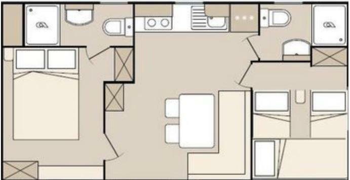 Mobile Homes Crystal 비오그라드나모루 외부 사진